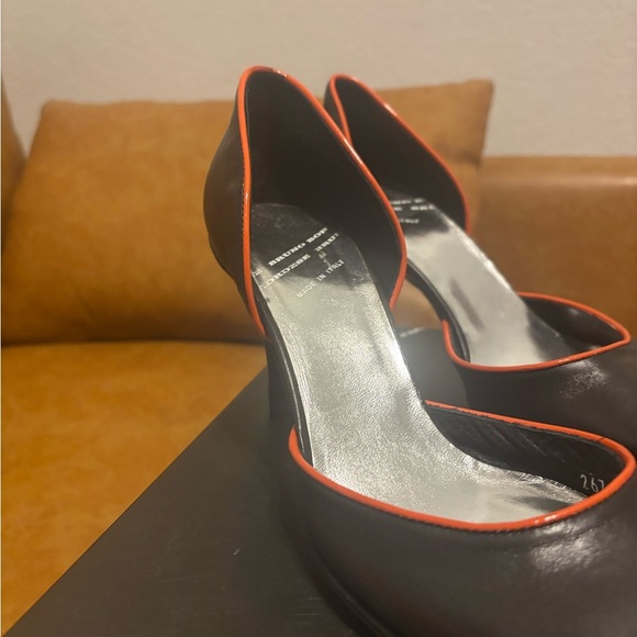 WOMEN’S BRUNO BORDESE HEELS size US 5 EUR 39 1/2 NEW HOT ITALY BLACK HIGH HEELS - Picture 13 of 16